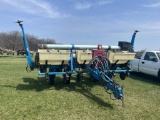 MONOSSOM 6-ROW PLANTER, DRY FERTILIZER, ROW MARKERS