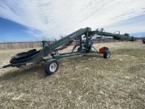 LOCKWOOD 9124-1500 BIN PILER, 40', TELESCOPING ELEVATOR, S/N: 055576A