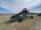 LOCKWOOD 9124-1401 BIN PILER, 40' BELT, FIXED BELT, S/N: 254