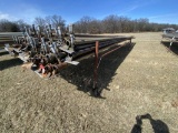 IRRIGATION PIPE, 3'' x APPROX. 30' & 40', STAND NOT INCLUDED  [APPROX. 75]