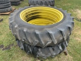 FIRESTONE 15.5-38 TIRES ON RIMS [2]