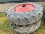 FIRESTONE 18.4-38 TIRES WITH RIMS [2]