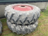 FIRESTONE 18.4-38 TIRES WITH RIMS [2]