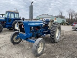 FORD 6600 TRACTOR, DIESEL, 3PT, PTO, 2-REMOTES, 15.5-38 REAR TIRES, 3715 HOURS SHOWING