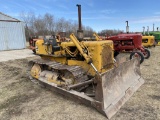 CAT D40 CRAWLER TRACTOR, DIESEL, 1-REMOTE, 18'' TRACKS, 92'' BLADE, S/N: 78A533G