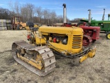 OLIVER OC-6-68-G CRAWLER TRACTOR, GAS, PTO, DRAW BAR, 1-REMOTE, S/N: 4500266