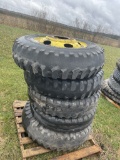 9.00-20 TIRES ON 6-BOLT RIMS [5]