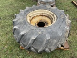 FIRESTONE 24L-26 TIRE ON 10-BOLT RIM
