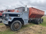 1964 REO 2-1/2 TON STAKE TRUCK, 6X6, 6-CYLINDER GAS ENGINE, 5-SPEED MANUAL TRANS, TANDEM DUALS, 16' 