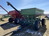 PARKER GRAVITY WAGON, 6'' HYDRAULIC UNLOADING AUGER, 16.5L-16.1 TIRES