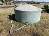 POLY TANK, 1050-GALLON WITH VALVE