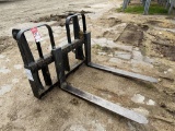 FORK ATTACHMENT, 48'', HOLDING AUCTION DAY UNTIL 3:00PM FOR LOADING