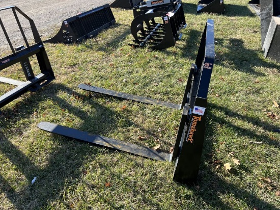NEW TOMAHAWK SKID STEER FORK ATTACHMENT, 48'' (3026-1)