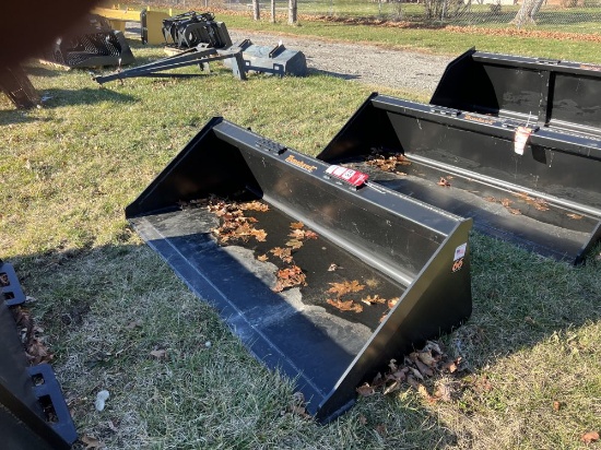 NEW TOMAHAWK 66'' SKID STEER BUCKET (3017-1)