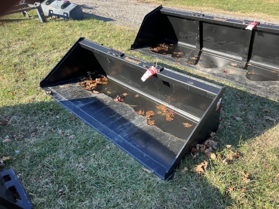 NEW TOMAHAWK 72'' SKID STEER BUCKET (3018-1)