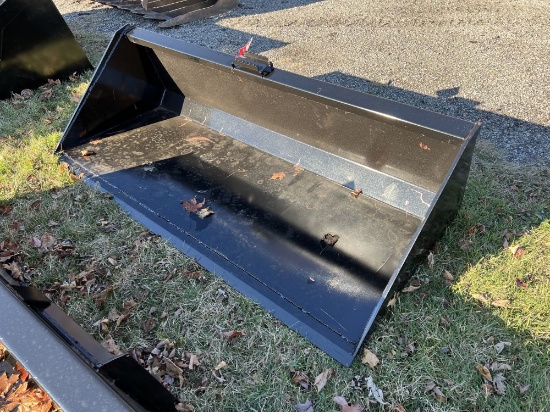 NEW SKID STEER BUCKET WITH BLADE, 78''