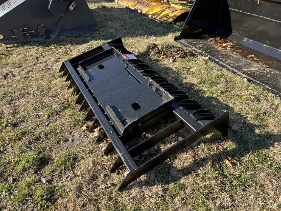 NEW ROOT RAKE 70'', SKID STEER MOUNT