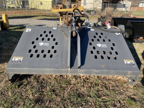 2015 PALADIN FFL LANDSCAPE RAKE, 72'', SKID STEER MOUNT, S/N: 1516369