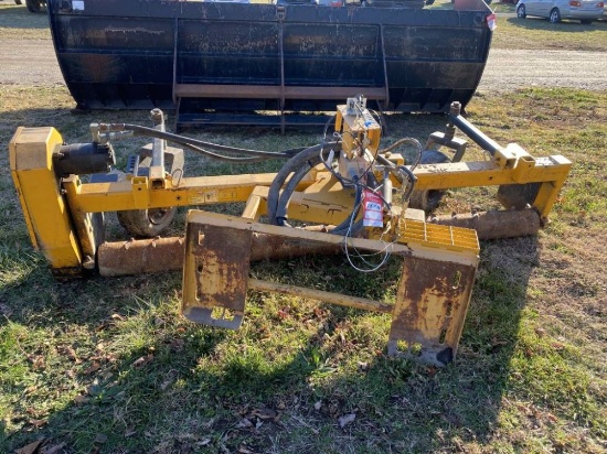 PIRANHA PS 800 HARLEY RAKE, SKID STEER MOUNT