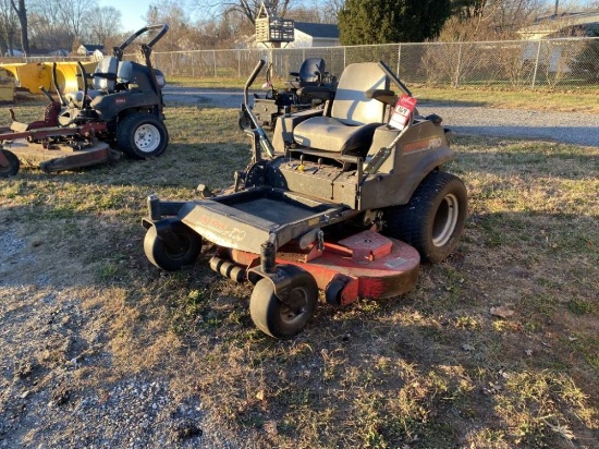 SNAPPER PRO ZERO TURN MOTOR, 60'' DECK, KAWASAKI 25-HP GAS ENGINE, NON-RUNNING (ENGINE IS BLOWN)