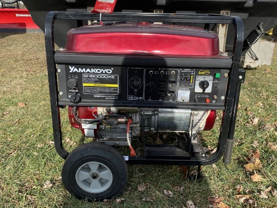 YAMAKOYO SH8000 DXE PORTABLE GENERATOR, 15.0 HP, RUNS & OPERATES