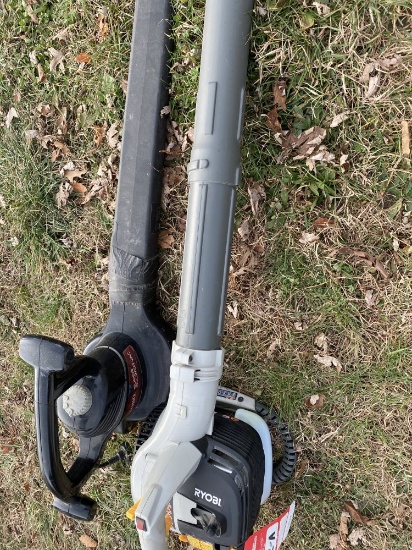 RYOBI GAS POWERED BLOWER & TORO ELECTRIC BLOWER