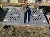 2015 PALADIN FFL LANDSCAPE RAKE, 72'', SKID STEER MOUNT, S/N: 1516369