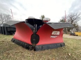 8'6'' WESTERN V-PLOW ULTRA MOUNT 2, WIRING AND CONTROL (IN RED OFFICE TRAILER)