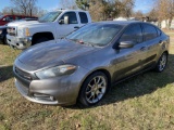 2015 DODGE DART 4-DOOR, 2.4L GAS ENGINE, AUTO TRANS, CLOTH, AM/FM, PW, PL, PM, INFO SCREEN IS CRACKE