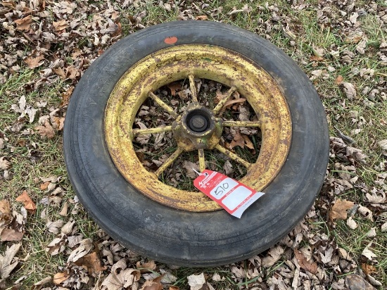 JOHN DEERE WHEEL & TIRE, OFF JOHN DEERE 290 PLANTER