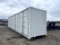NEW 40'L X 8'W X 9' 6''T SHIPPING / GROUND CONTAINER, FOUR SETS OF SWING DOORS ON ONE SIDE, SWING DO