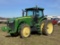 2012 JOHN DEERE 8235R TRACTOR, MFWD, DELUXE COMMANDVIEW II CAB, IVT, JD 7'' TOUCH SCREEN DISPLAY, 3P