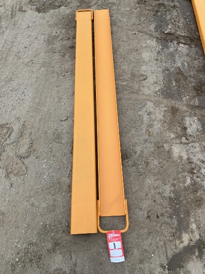 NEW WOLVERINE PALLET FORK EXTENSIONS, 82'' LONG