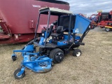 FORD CM224 FRONT DECK MOWER, 4WD, 58'' CUT, HYDROSTAT, BAGGER SYSTEM, 1696 HOURS SHOWING, S/N: TA116