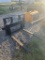 SKID STEER FORK ATTACHMENT, 48''