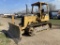 1996 CAT D5 II CRAWLER DOZER, OPEN CANOPY, LEVEL STEER 6-WAY BLADE, PILOT CONTROL, 5084 HOURS SHOWIN