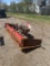 B&B QUICK HITCH 8' BACK BLADE WITH WINGS, WITH MOUNT & CONTROLS