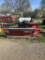WESTERN 8' X 10'' WIDE OUT FRONT PLOW, WITH BRACKETS & WIRING