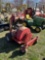 HURRICANE RIDE ON BLOWER, KOHLER GAS ENGINE, 1318 HOURS SHOWING