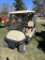 CLUB CAR GAS GOLF CART, WITH KOBALT TOOL BOX ON THE BACK, S/N: PR0735304077