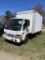 2001 GMC W3500 BOX VAN, V8 GAS ENGINE, AUTO TRANS, 12' X 92'' BOX WITH LIFT GATE, RUST SHOWING, NO B