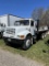 1999 IH 4900 20' FLATBED TRUCK, DT466 DIESEL ENGINE, AUTO TRANS, 360,650 MILES SHOWING, VIN: 1HTSHAA