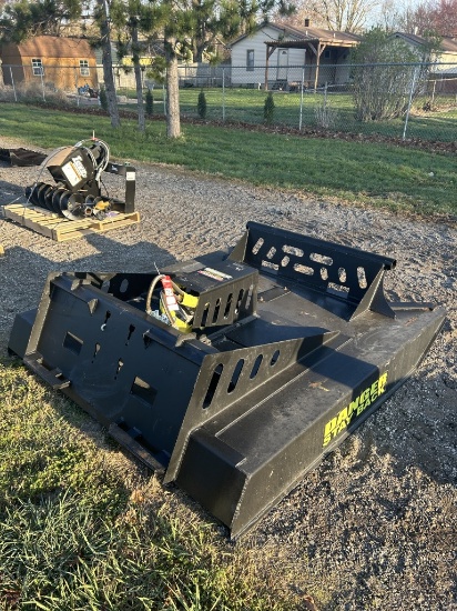 MID STATE HEAVY DUTY BRUSH CUTTER, 70'', SKID STEER MOUNT