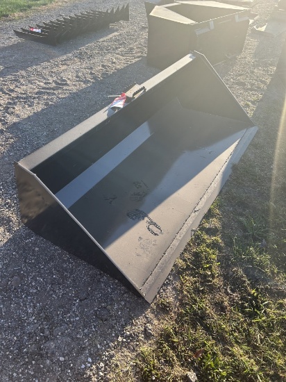 NEW SKID STEER BUCKET, 78''