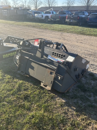 BOBCAT LANDSCAPE RAKE 5B, SKID STEER MOUNT