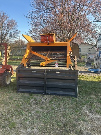 NEW PALADIN US70 VIBRATORY 2-DECK SCREENER, ELECTRIC VIBRATOR, 380-415 VOLT, 3-PHASE, 57'' WIDE SCRE