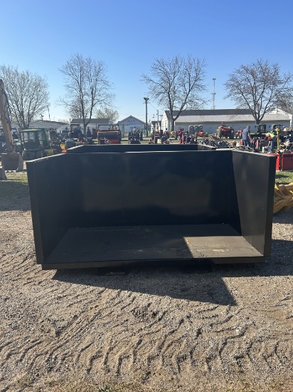 DEBRIS BIN, FORKLIFT MOUNT, 4 CUBIC YARD