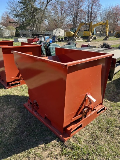 FORKLIFT DUMP HOPPER