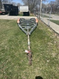 TANDEM AXLE BOAT TRAILER, SELLS WITH WEIGHT SLIP, 940 LBS, TAKES 2-5/16'' BALL