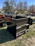 SKID STEER MOUNT DUMP HOPPER